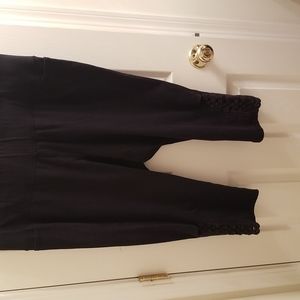 Lane Bryant Livi Black Capri 22-24